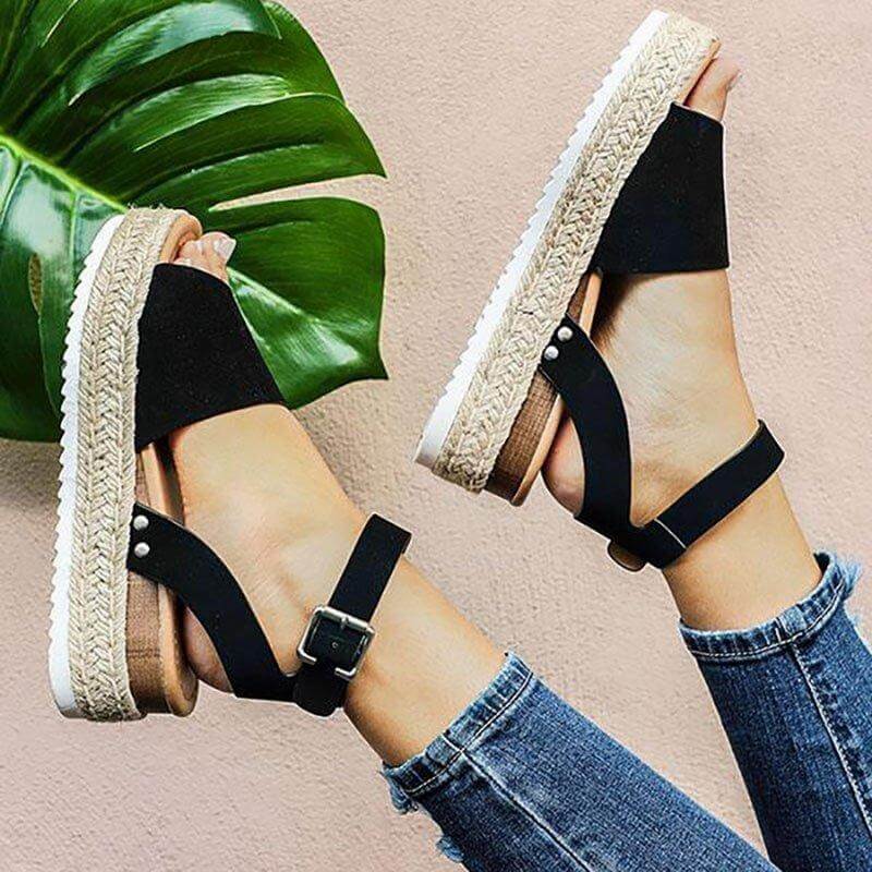 Trendy Women's Espadrille Summer Sandals – Liv