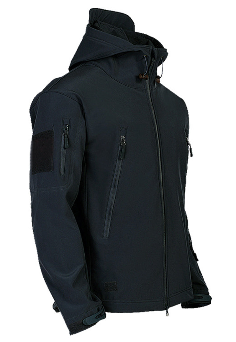Męska kurtka softshell z kapturem - Titan