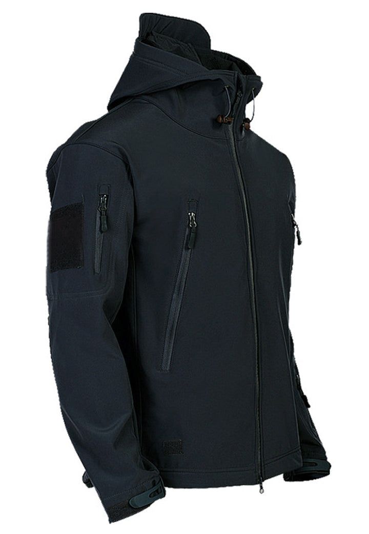 Męska kurtka softshell z kapturem - Titan