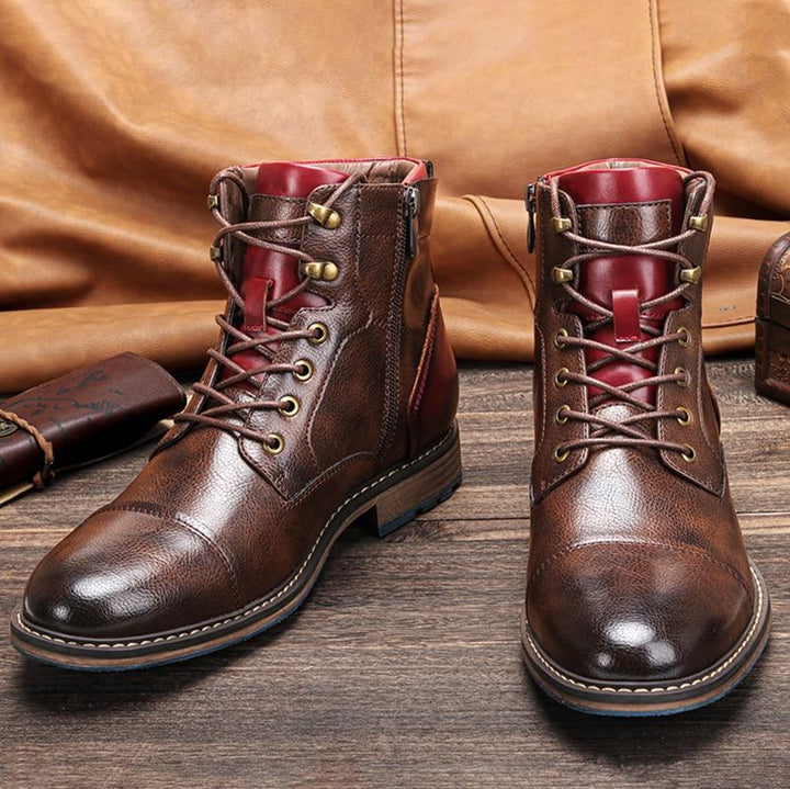 Brown Men's Oxford Boots – Jules