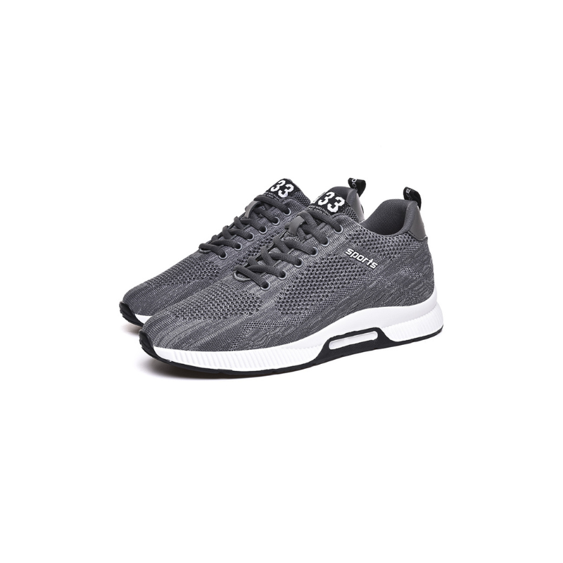 Height-Boosting Lace-Up Trainers For Men - Benjamin
