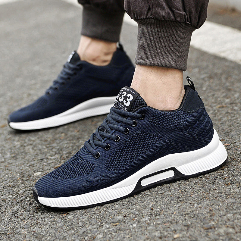 Height-Boosting Lace-Up Trainers For Men - Benjamin
