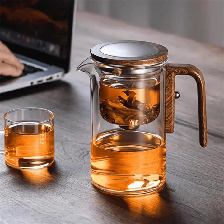 Stylish Transparent Teapot - ClearBrew