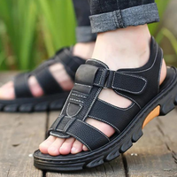 Orthopedic Leather Men's Sandals – Thijs