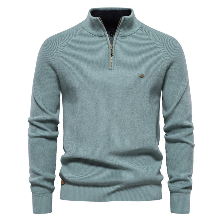 Herrenpullover Mit Halbem Reißverschluss - Mateo