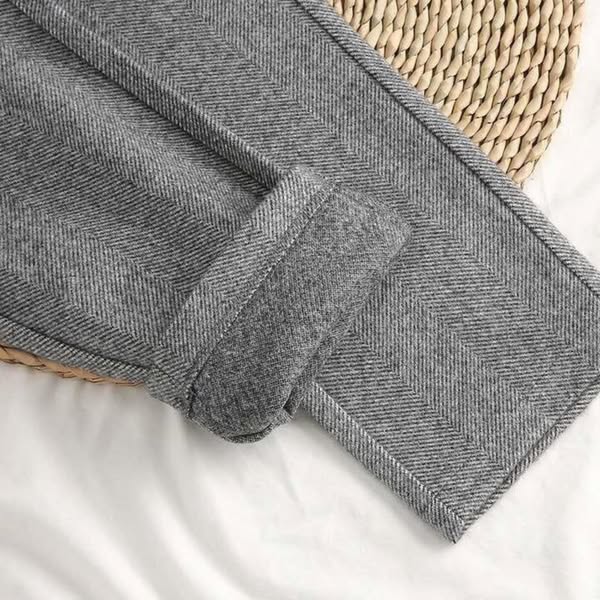 Herringbone Pencil Cut Trousers - Antonia