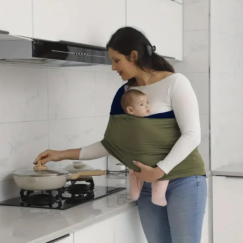 Comfortabele Wikkeldraagdoek - KleintjeKnuffel
