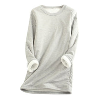 Women's Fleece Sweater with Lining – Mira