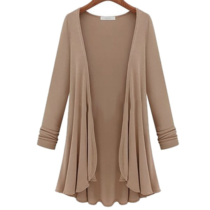 Women's Cardigan with Ruffles – Autumn Magic Elena