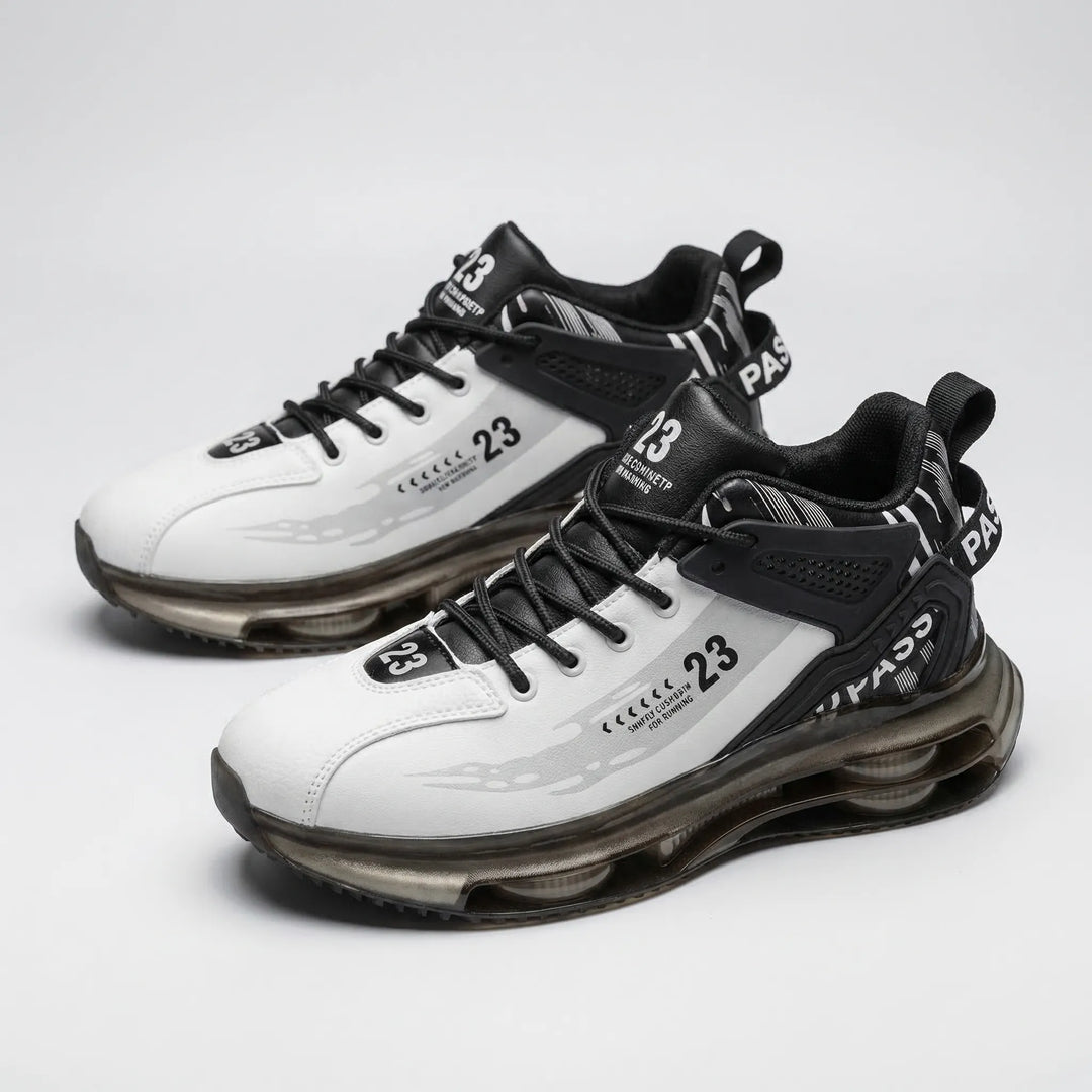 High-Ankle Lace-Up Sneaker - Carlos