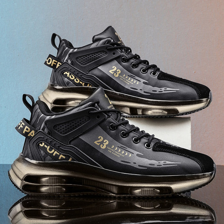High-Ankle Lace-Up Sneaker - Carlos