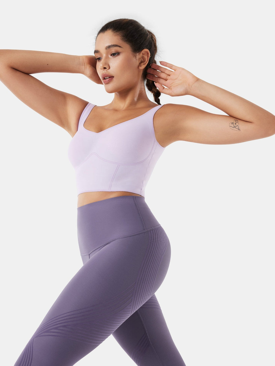 High-Compression Capri Gym Leggings - Cristina