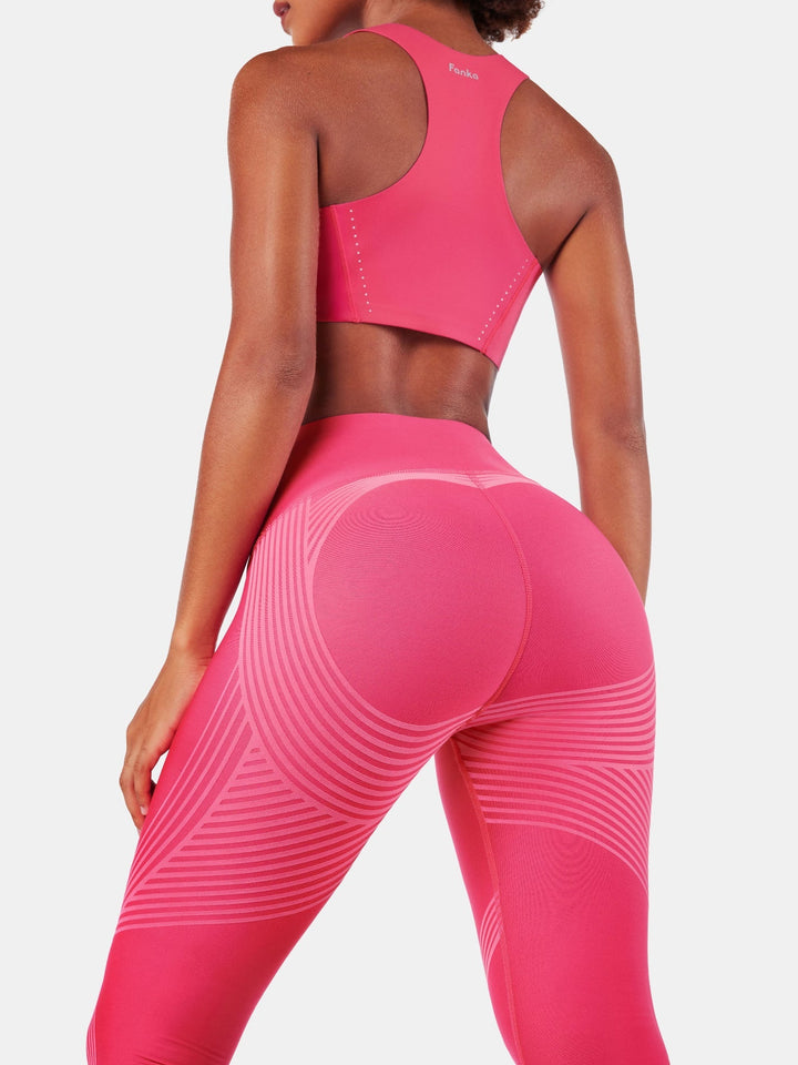High-Compression Capri Gym Leggings - Cristina