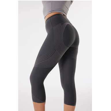 High-Compression Capri Gym Leggings - Cristina