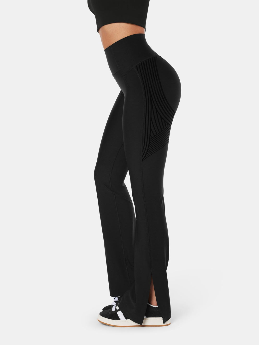 High-Rise Flared Workout Leggings - Grace
