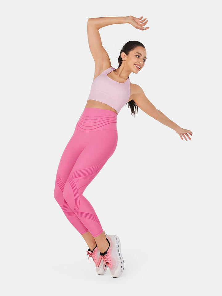 High-Rise Reversible Gym Leggings - Audrey