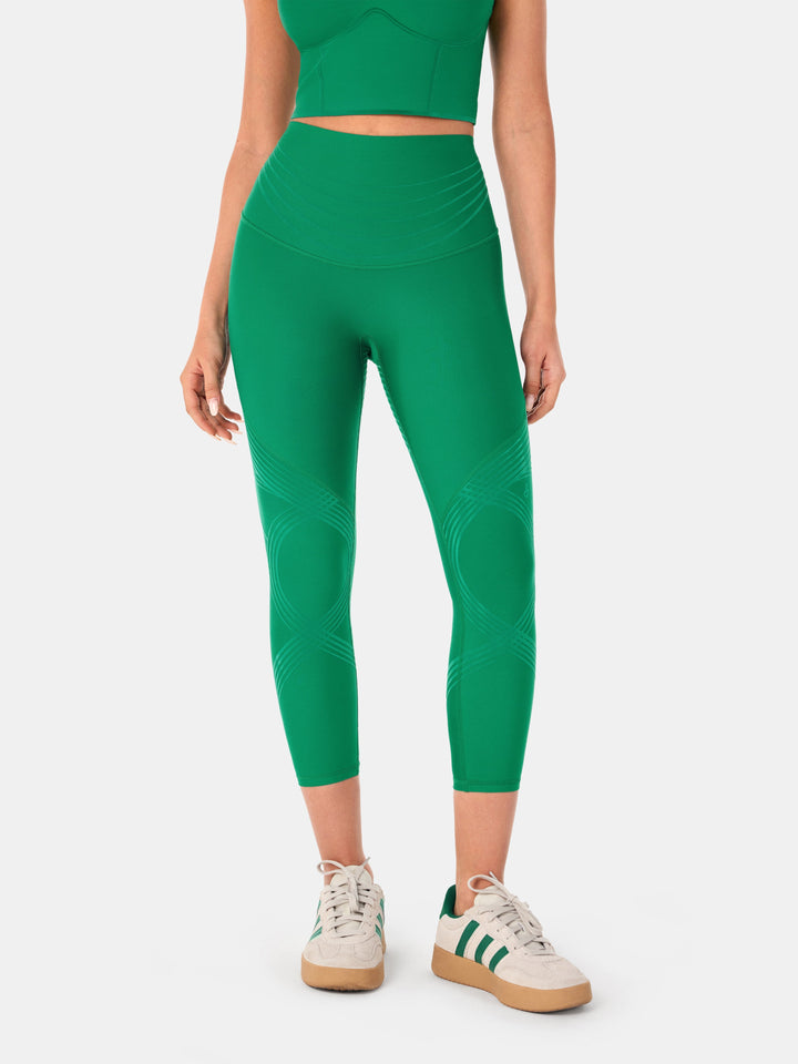High-Rise Reversible Gym Leggings - Audrey