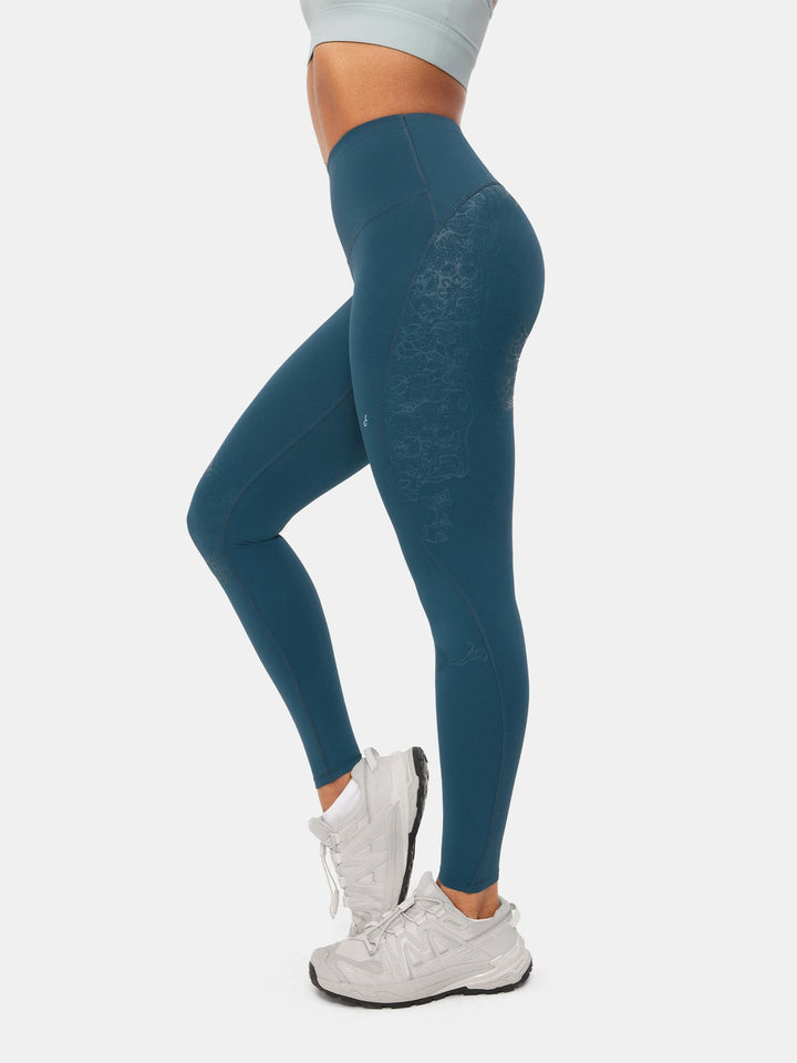 High-Waisted Sculpting Gym Leggings - Cynthia