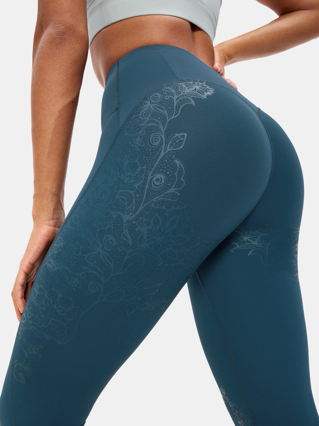 High-Waisted Sculpting Gym Leggings - Cynthia