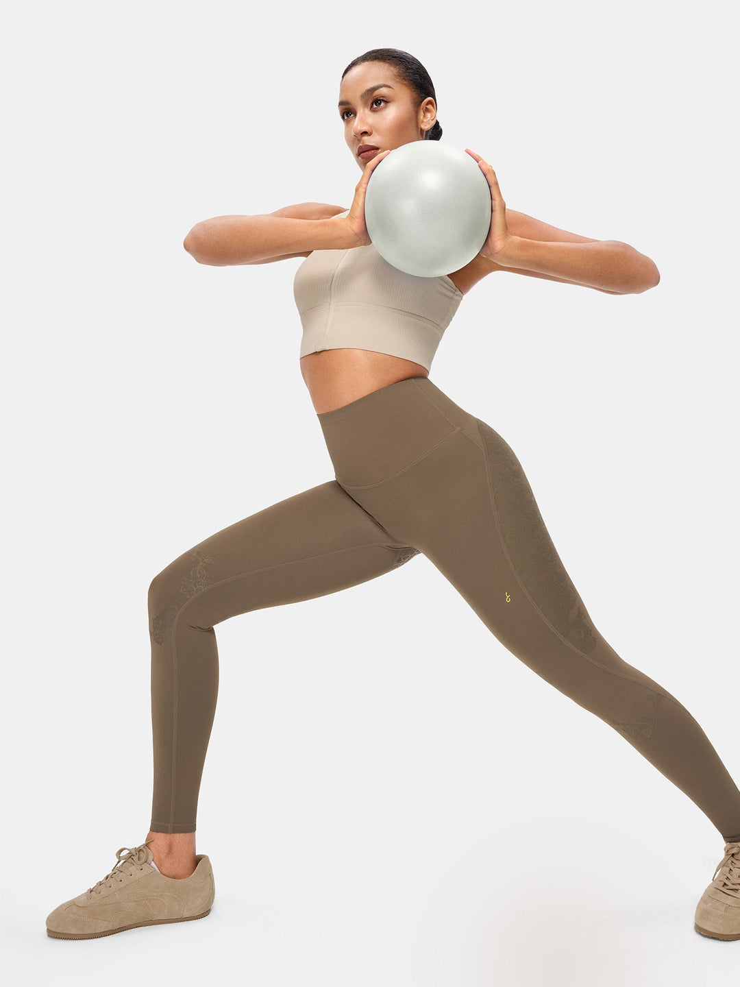 High-Waisted Sculpting Gym Leggings - Cynthia