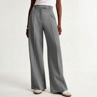 High-Waisted Wide-Leg Trousers - Gail