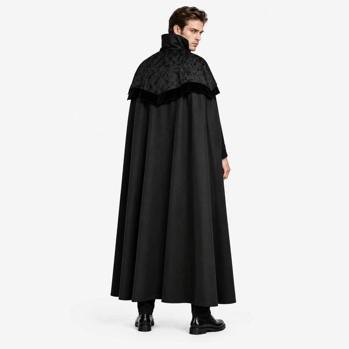 High Collar Vampire Cape - Nocturnus