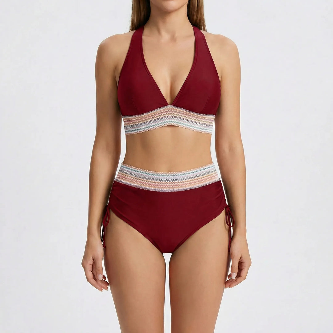 High Waisted Bikini Set - Mandy