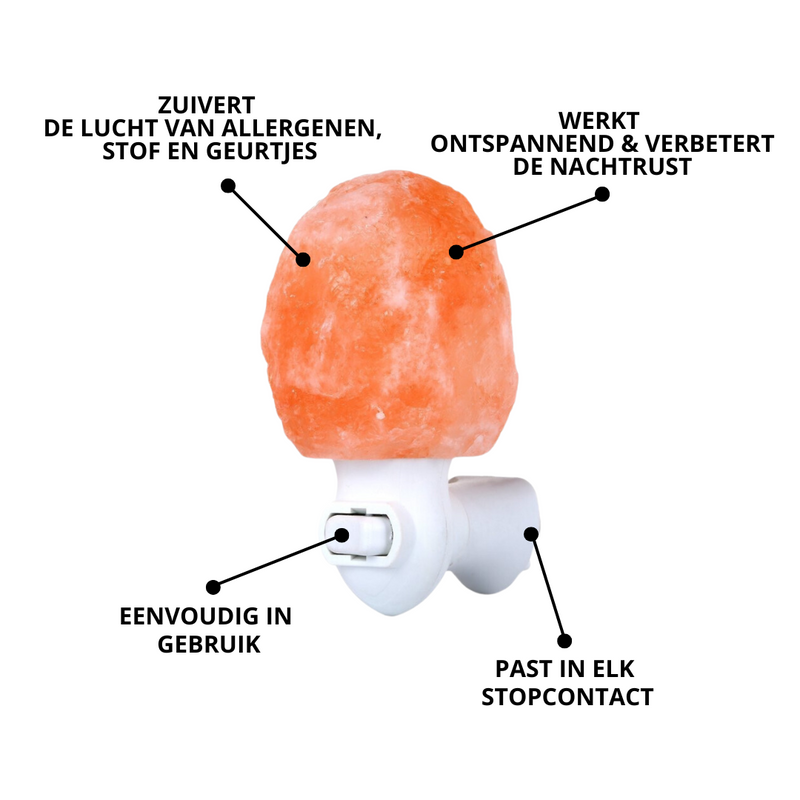 Himalayan Salt Lamp for Relaxation and Air Purification - ZenGlow