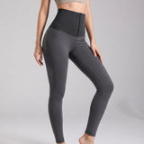 Hoogsluitende sportleggings met steuntaille - Vivian