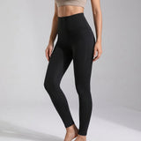 Hoogsluitende sportleggings met steuntaille - Vivian