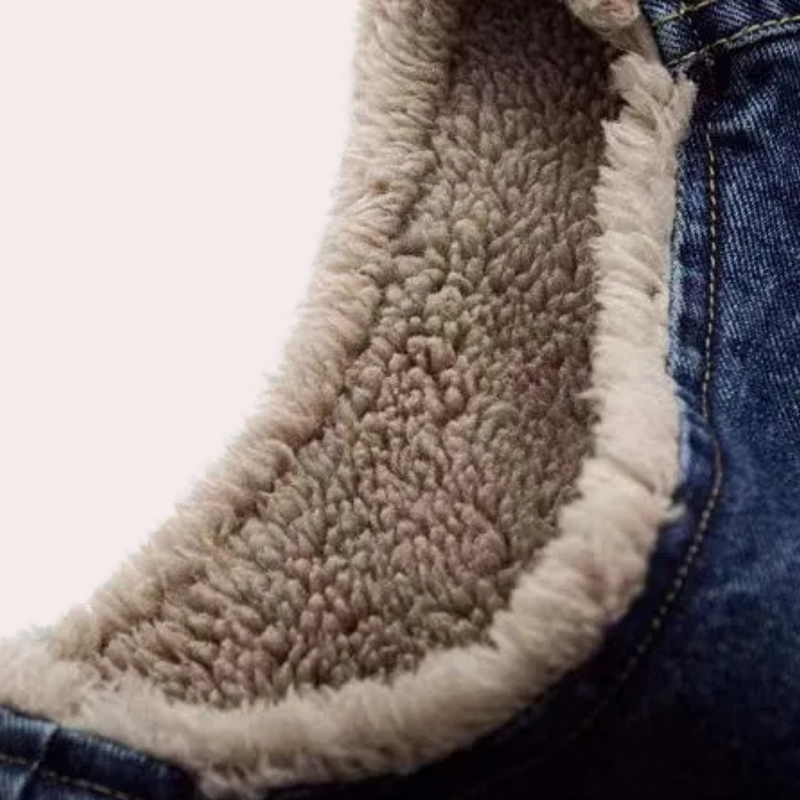 Moderne Denim Bodywarmer voor Dames - Noa