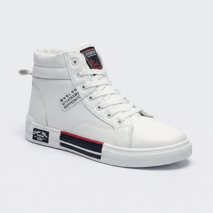 Hoge Herensneaker Met Vetersluiting - Tommie
