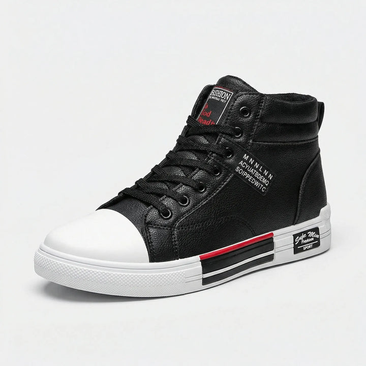 Hoge Herensneaker Met Vetersluiting - Tommie