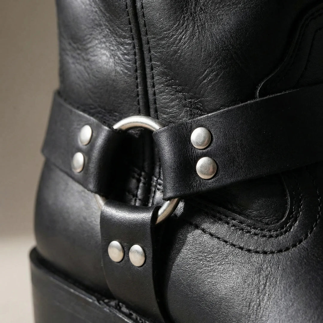 Hoher Herrenstiefel Mit Geschirr - Jimmie