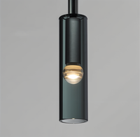 Minimalist Wall Lamp with Smoke Glass – Orvane