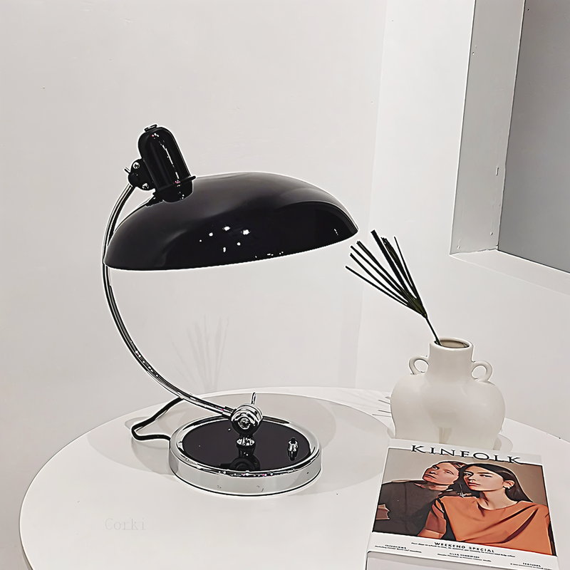 Adjustable Vintage Desk Lamp Made of Iron – Virella