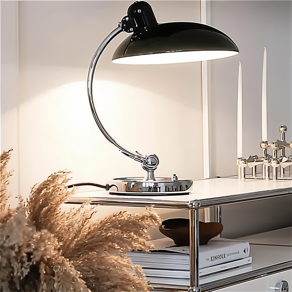 Adjustable Vintage Desk Lamp Made of Iron – Virella
