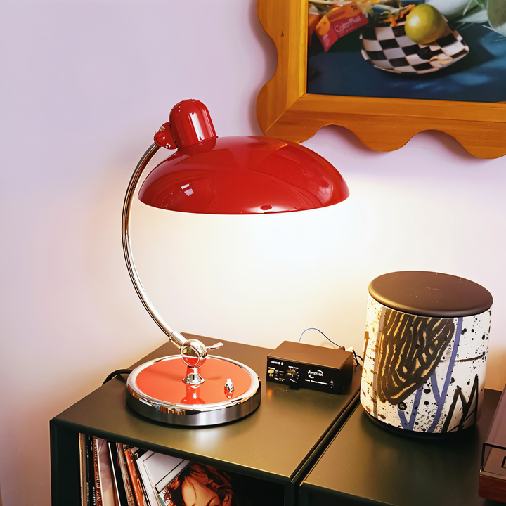 Adjustable Vintage Desk Lamp Made of Iron – Virella