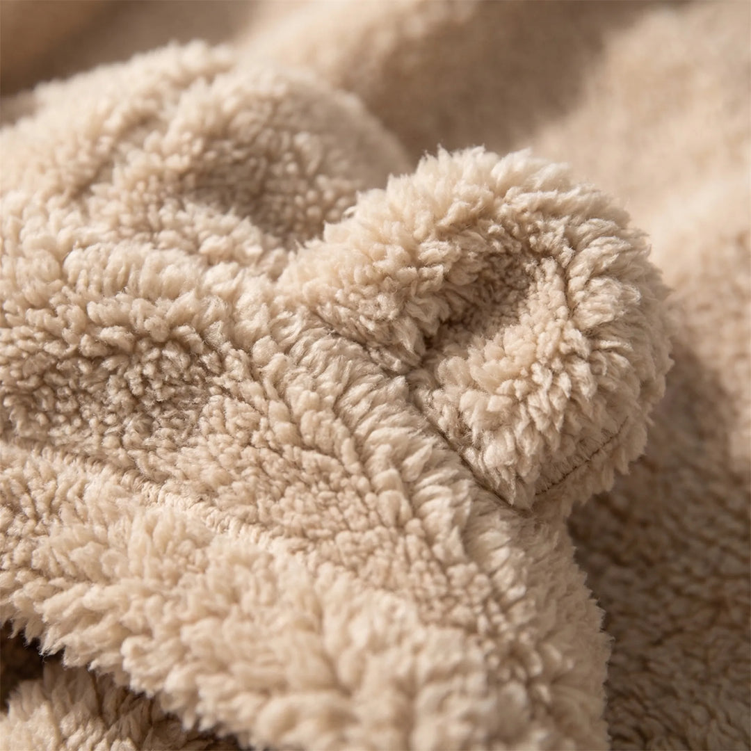 Hooded Dressing Gown With Bear Ears - Jenna