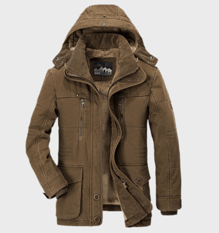 Hooded Fleece-Lined Winter Jacket - Jimmy