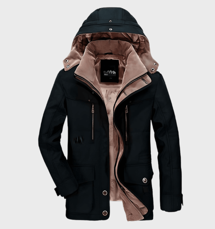 Hooded Fleece-Lined Winter Jacket - Jimmy