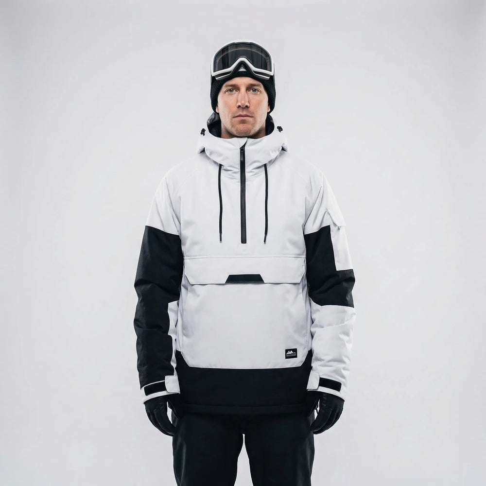 Hooded Half-Zip Ski Jacket - Cody