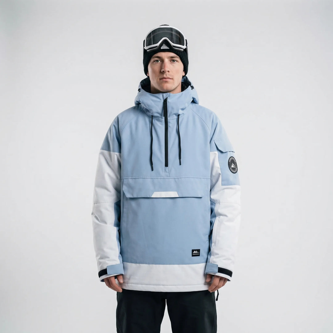 Hooded Half-Zip Ski Jacket - Cody