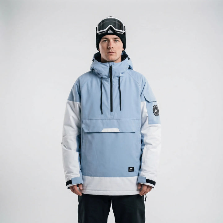 Hooded Half-Zip Ski Jacket - Cody