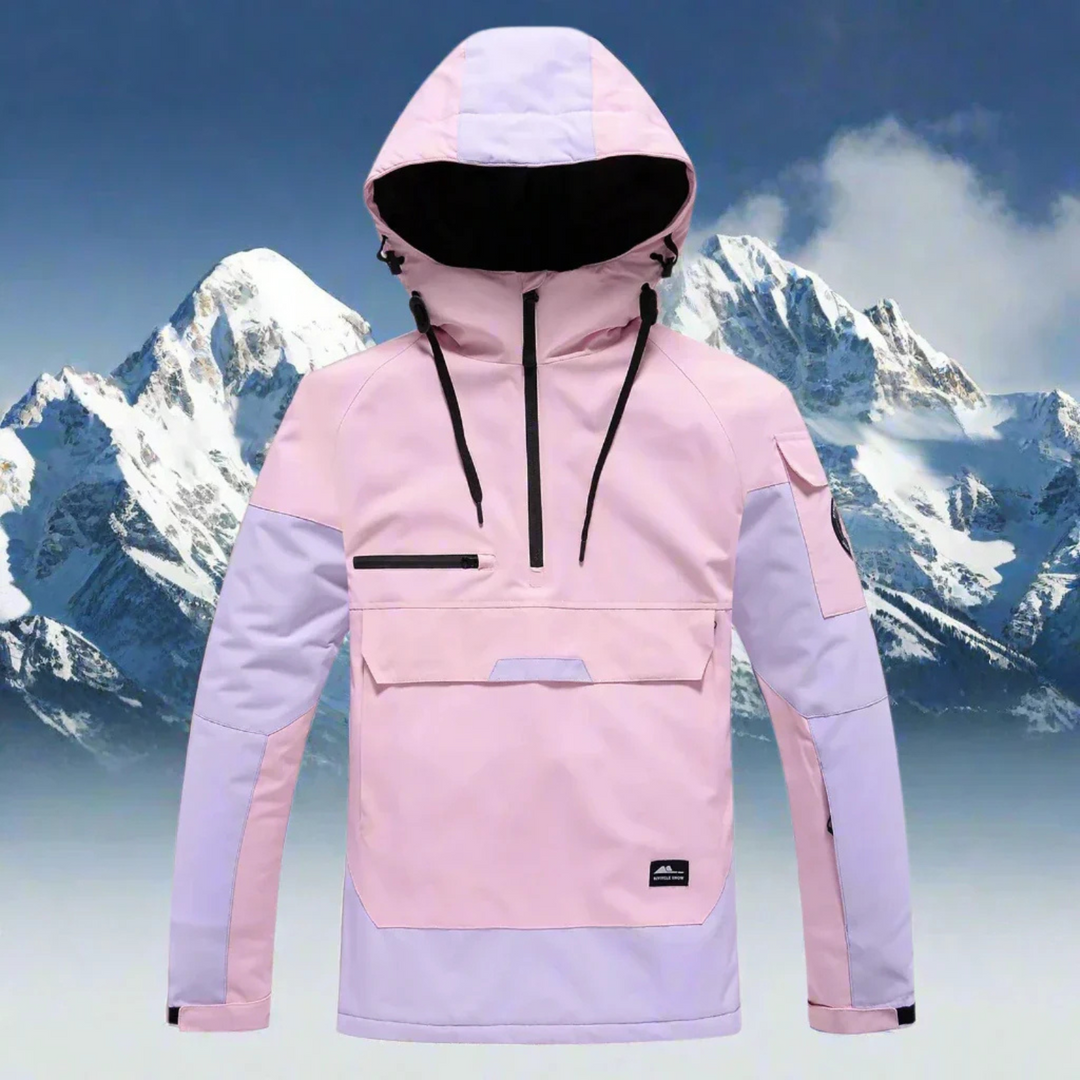 Hooded Half-Zip Ski Jacket - Cody