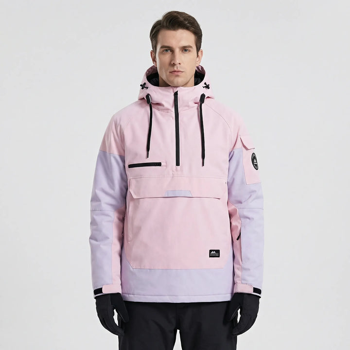 Hooded Half-Zip Ski Jacket - Cody
