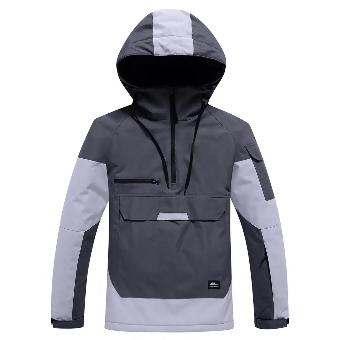 Hooded Half-Zip Ski Jacket - Cody