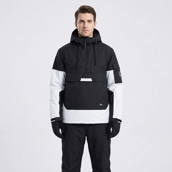 Hooded Half-Zip Ski Jacket - Cody