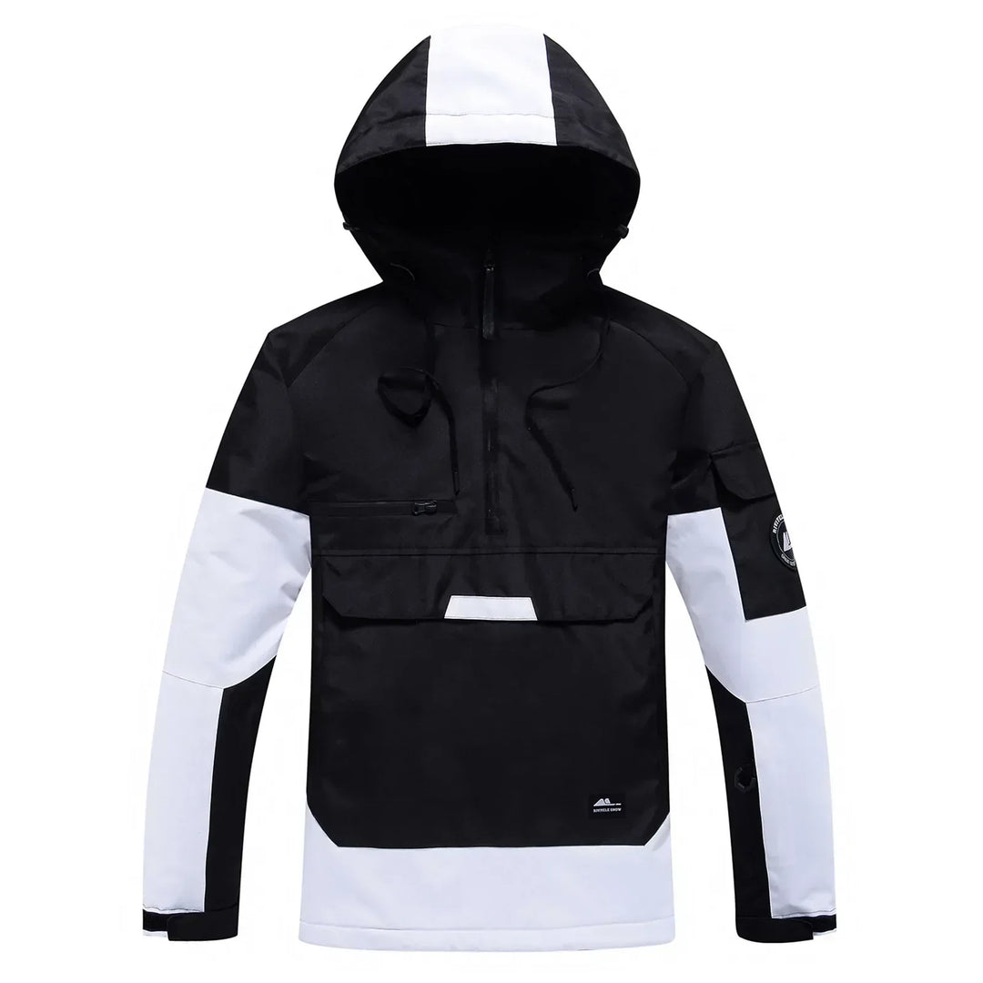 Hooded Half-Zip Ski Jacket - Cody