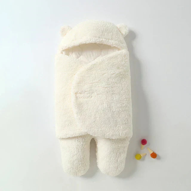 Hooded Newborn Swaddle Wrap Blanket - Miranda